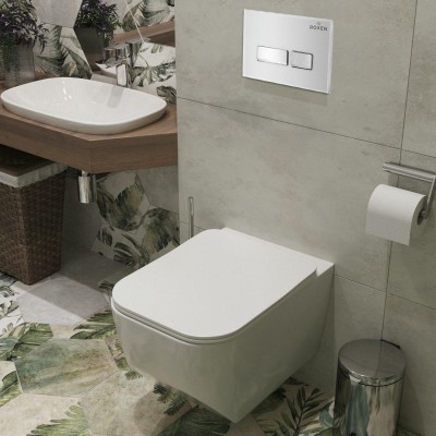 Комплект инсталляции Roxen StounFix Slim 639404 белый фото 7