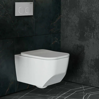 Комплект инсталляции Roxen StounFix Slim 568544 клавиша хром матовый Комплект инсталляции Roxen StounFix Slim 568544 клавиша хром матовый