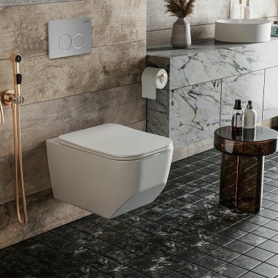 Комплект инсталляции Roxen StounFix Slim 532055 6в1 клавиша хром фото 7