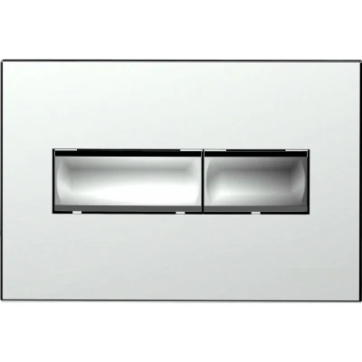 Инсталляция Eccellenza Tecnica с кнопкой хром и унитазом Grohe Lecico Perth