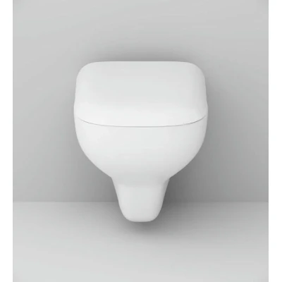 Инсталляция Am.Pm Like IS49001.801700 с безободковым унитазом Like FlashClean, клавиша Pro L