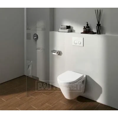 Унитаз подвесной Vitra S50 в комплекте с сиденьем микролифт и инсталяцией 3/6л