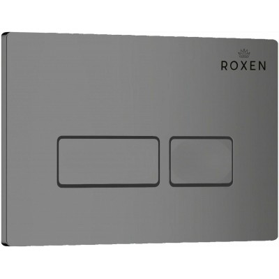 Комплект инсталляции Roxen StounFix Slim 597373 клавиша хром матовый фото 2