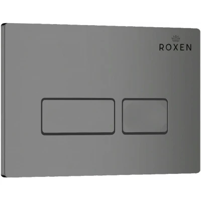 Комплект инсталляции Roxen StounFix Slim 597373 клавиша хром матовый