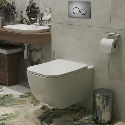 Комплект инсталляции Roxen StounFix Slim 632475 клавиша оружейная сталь фото 10