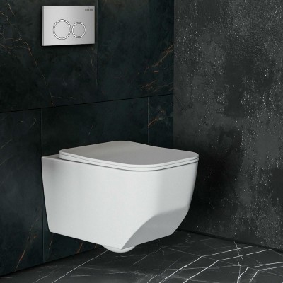 Комплект инсталляции Roxen StounFix Slim 518414 6 в 1 клавиша хром фото 6