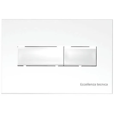 Инсталляция Eccellenza Tecnica с белой кнопкой и унитазом Idevit Halley Rimless Инсталляция Eccellenza Tecnica с белой кнопкой и унитазом Idevit Halley Rimless