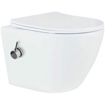 Комплект инсталляции Roxen StounFix Slim 962866 клавиша белая фото 3
