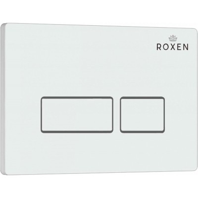 Комплект инсталляции Roxen StounFix Slim 577353 клавиша белый глянцевый фото 2