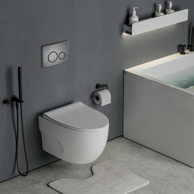 Комплект инсталляции Roxen StounFix Slim 627320 клавиша оружейная сталь фото 9