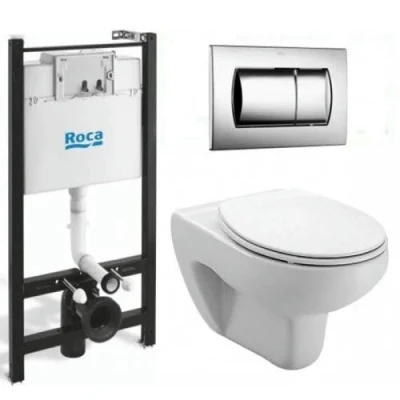 Инсталляция с унитазом Roca ПЭК Mateo 4в1 893100010