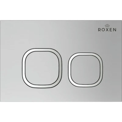 Инсталляция для подвесного унитаза Roxen StounFix Slim 710200 с клавишей смыва Santi 410280CH Инсталляция для подвесного унитаза Roxen StounFix Slim 710200 с клавишей смыва Santi 410280CH