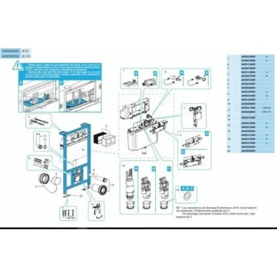 Унитаз с инсталляцией Roca Victoria 893100000