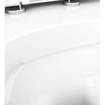 Инсталляция Am.Pm Like IS49001.801700 с безободковым унитазом Like FlashClean, клавиша Pro L