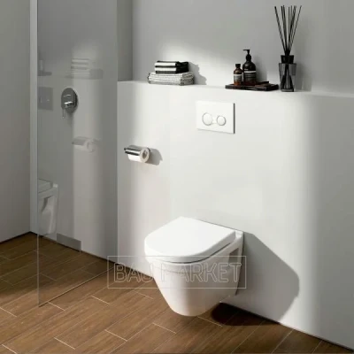 Унитаз подвесной Vitra S50 в комплекте с инсталляцией Grohe Rapid SL и сиденьем Lucy New D121S163K Унитаз подвесной Vitra S50 в комплекте с инсталляцией Grohe Rapid SL и сиденьем Lucy New D121S163K
