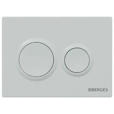 Комплект инсталляции Berges Novum 525 с унитазом Okus Rimless и кнопкой O1 043391