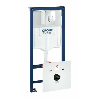 Инсталляция Grohe Rapid SL 38750001 скрытого монтажа 4 в 1 для подвесного унитаза