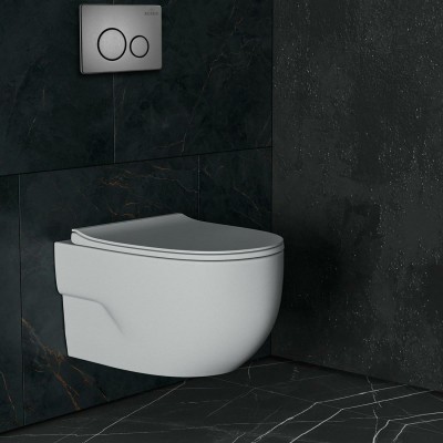 Комплект инсталляции Roxen StounFix Slim 627320 клавиша оружейная сталь фото 6