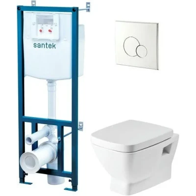 Унитаз подвесной с инсталляцией Santek Нео WH501543