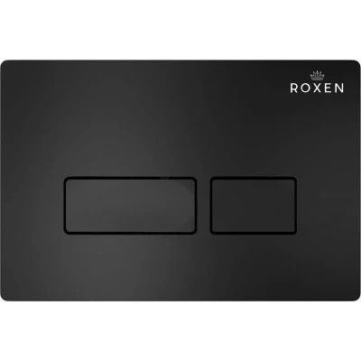 Инсталляция для подвесного унитаза Roxen StounFix Slim 710200 с клавишей смыва Caspia 410280B Инсталляция для подвесного унитаза Roxen StounFix Slim 710200 с клавишей смыва Caspia 410280B