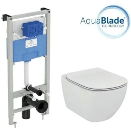 Инсталляция с унитазом Ideal Standard Tesi Aquablade T386801