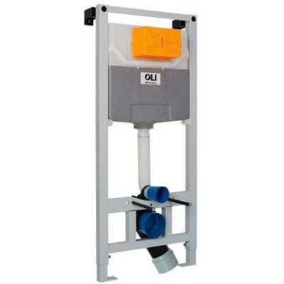 Комплект инсталляции Oli 120 Plus 099949 + подвесной унитаз Creavit Free + кнопка смыва IPLATE 670001 фото 1