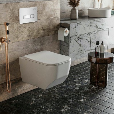 Комплект инсталляции Roxen StounFix Slim 639404 белый фото 8