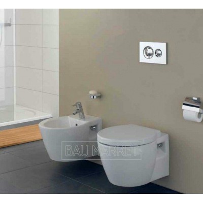 Унитаз подвесной Vitra Sunrise в комплекте с инсталляцией Grohe Rapid SL и сиденьем Sunrise микролифт фото 5