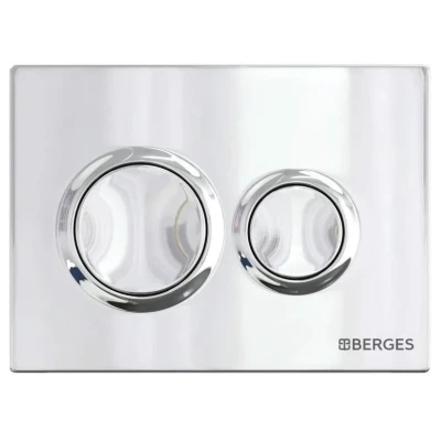 Комплект инсталляции Berges Novum 525 с унитазом Okus Rimless и кнопкой O3 043389