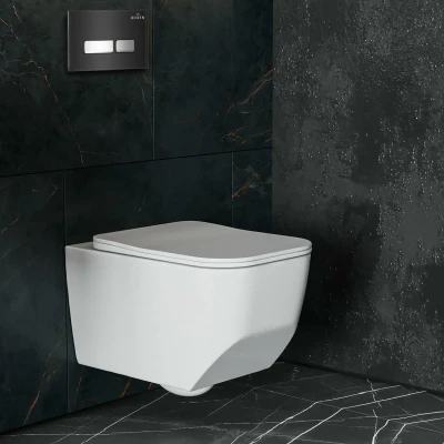 Комплект инсталляции Roxen StounFix Slim 649644 клавиша черная Комплект инсталляции Roxen StounFix Slim 649644 клавиша черная