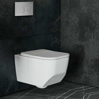 Комплект инсталляции Roxen StounFix Slim 532055 6в1 клавиша хром фото 6