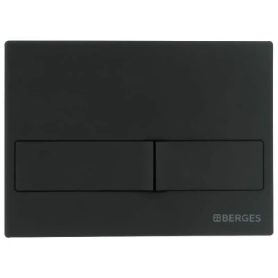 Комплект инсталляции Berges Novum 525 с унитазом Okus Rimless и кнопкой L5 043387