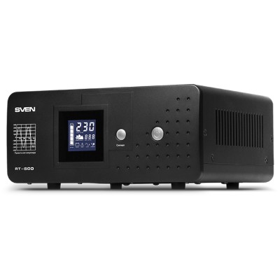 Купить ИБП SVEN RT-500 (500VA/300W) в магазине Mirkotlov.by (Мир Котлов) - отличное качество. Купить ИБП SVEN RT-500 (500VA/300W)