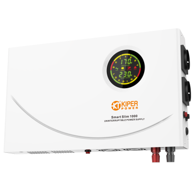 Купить ИБП Kiper Power Smart Slim 1000 (1000VA/600W) в магазине Mirkotlov.by (Мир Котлов) - отличное качество. Купить ИБП Kiper Power Smart Slim 1000 (1000VA/600W)