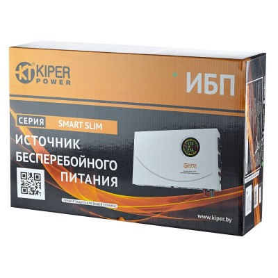 ИБП Kiper Power Smart Slim 1000 (1000VA/600W) - гарантия до 5 лет фото 6 ИБП Kiper Power Smart Slim 1000 (1000VA/600W) фото 6