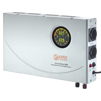 ИБП Kiper Power Smart Slim 1000 (1000VA/600W) - гарантия до 5 лет фото 1 ИБП Kiper Power Smart Slim 1000 (1000VA/600W) фото 1