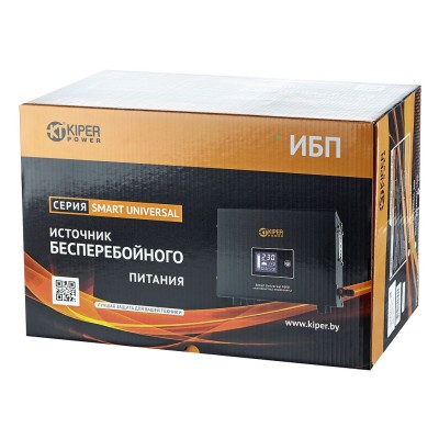 ИБП Kiper Power Smart Universal 800 (800VA/480W) - гарантия до 5 лет фото 6 ИБП Kiper Power Smart Universal 800 (800VA/480W) фото 6