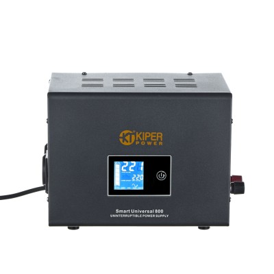 ИБП Kiper Power Smart Universal 800 (800VA/480W) - гарантия до 5 лет фото 1 ИБП Kiper Power Smart Universal 800 (800VA/480W) фото 1