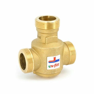 Купить Клапан термостатический UNI-FITT G 1'1/4 3-ходовой 60 С, Kvs 9 арт. 359G6095 (для напольных котлов, смешение боковое) в магазине Mirkotlov.by (Мир Котлов) - отличное качество. Купить Клапан термостатический UNI-FITT G 1'1/4 3-ходовой 60 С, Kvs 9 арт. 359G6095 (для напольных котлов, смешение боковое)