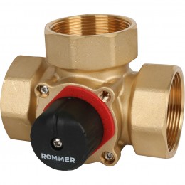 Клапан смесительный Rommer 3-х ходовой 2 дюйма KVs 40
