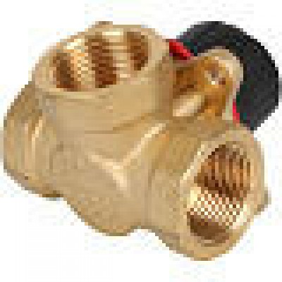 Клапан смесительный Rommer 3-х ходовой 1 дюйм KVs 10 фото 1