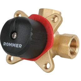 Клапан смесительный Rommer 3-х ходовой 1/2 дюйма KVs 2,5 Клапан смесительный Rommer 3-х ходовой 1/2 дюйма KVs 2,5
