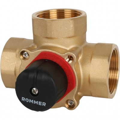 Купить Клапан смесительный Rommer 3-х ходовой 1 1/2 дюйма KVs 25 в магазине Mirkotlov.by (Мир Котлов) - отличное качество. Купить Клапан смесительный Rommer 3-х ходовой 1 1/2 дюйма KVs 25