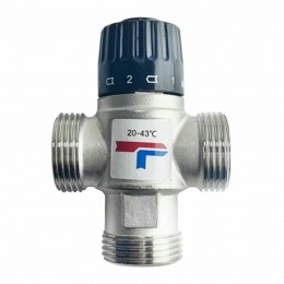 Термостатический смесительный клапан ZILTOS 1" (20 - 43°С) арт. XF10781X-1