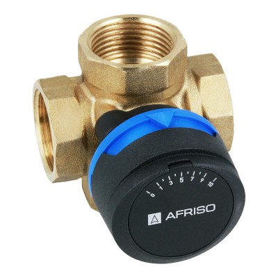 Купить Поворотный 4-ходовой смесительный клапан Afriso ARV 484 1"ВР арт. 13 484 10 в магазине Mirkotlov.by (Мир Котлов) - отличное качество. Купить Поворотный 4-ходовой смесительный клапан Afriso ARV 484 1"ВР арт. 13 484 10