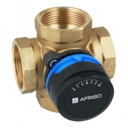 Поворотный 4-ходовой смесительный клапан Afriso ARV 485 1 1/4"ВР арт. 13 485 10