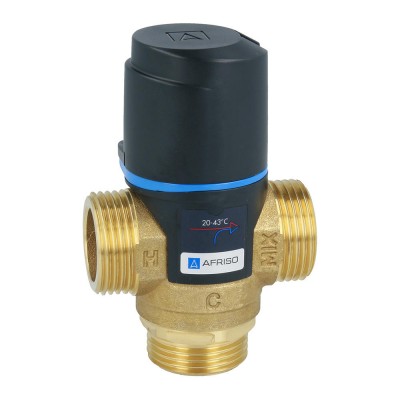 Термостатический смесительный клапан Afriso ATM 561 1"НР (20-43°С) арт. 12 561 10 фото 4