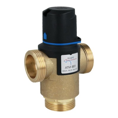 Купить Термостатический смесительный клапан Afriso ATM 881 1 1/4"НР (20-43°С) арт. 12 881 10 в магазине Mirkotlov.by (Мир Котлов) - отличное качество. Купить Термостатический смесительный клапан Afriso ATM 881 1 1/4"НР (20-43°С) арт. 12 881 10