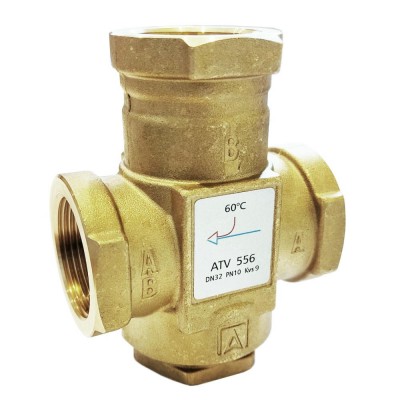 Купить Термический 3-ходовой клапан Afriso ATV 556 1 1/4"ВР (60°С) арт. 16 556 00 в магазине Mirkotlov.by (Мир Котлов) - отличное качество. Купить Термический 3-ходовой клапан Afriso ATV 556 1 1/4"ВР (60°С) арт. 16 556 00