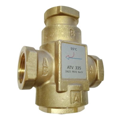 Купить Термический 3-ходовой клапан Afriso ATV 335 1"ВР (55°С) арт. 16 335 10 в магазине Mirkotlov.by (Мир Котлов) - отличное качество. Купить Термический 3-ходовой клапан Afriso ATV 335 1"ВР (55°С) арт. 16 335 10